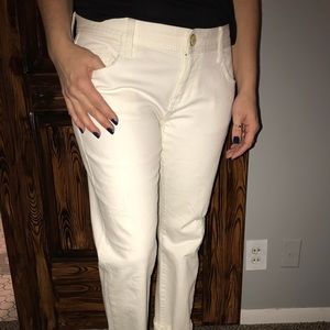 CAbi white jeans